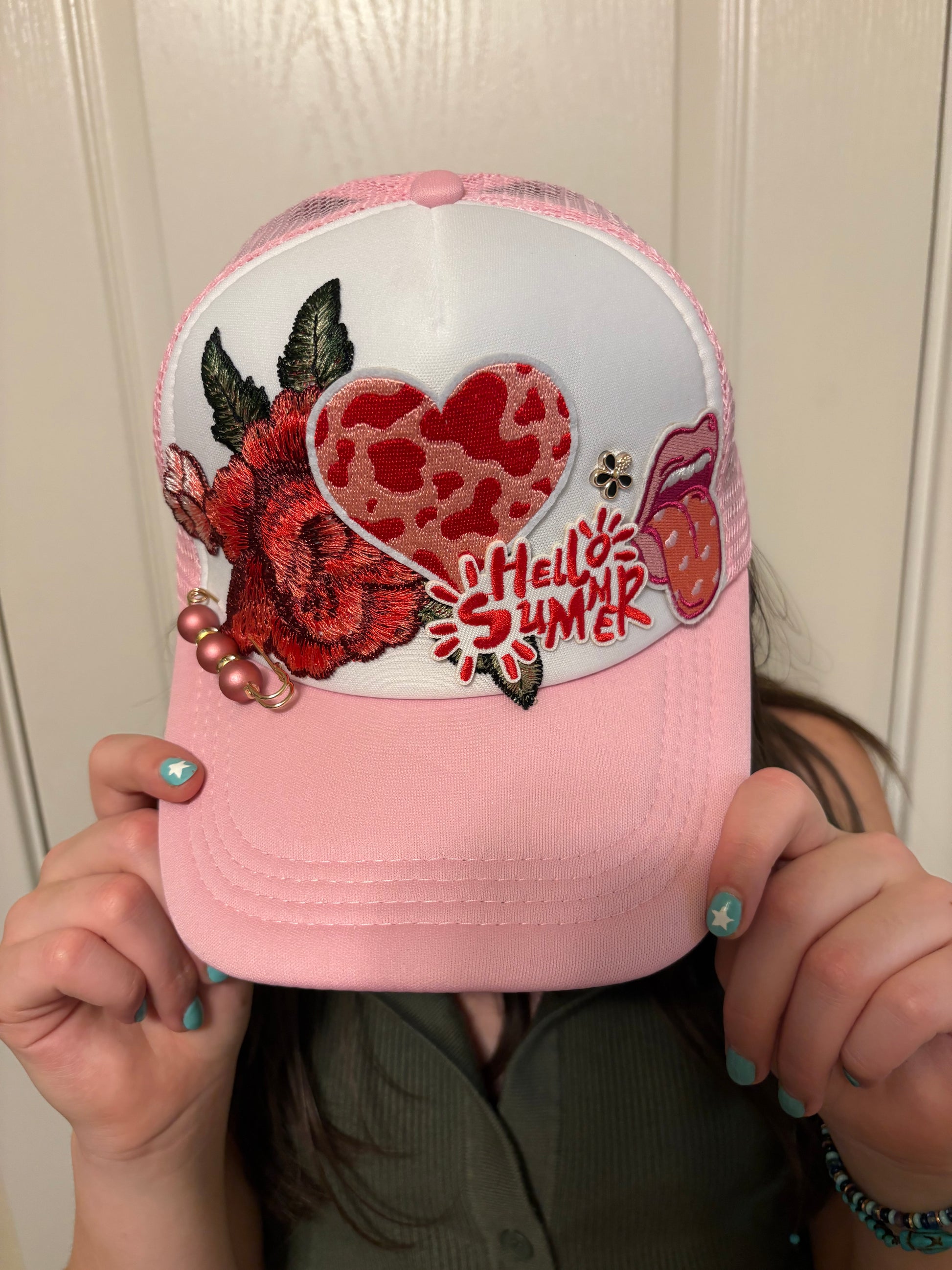 HOT GIRL TRUCKER HAT