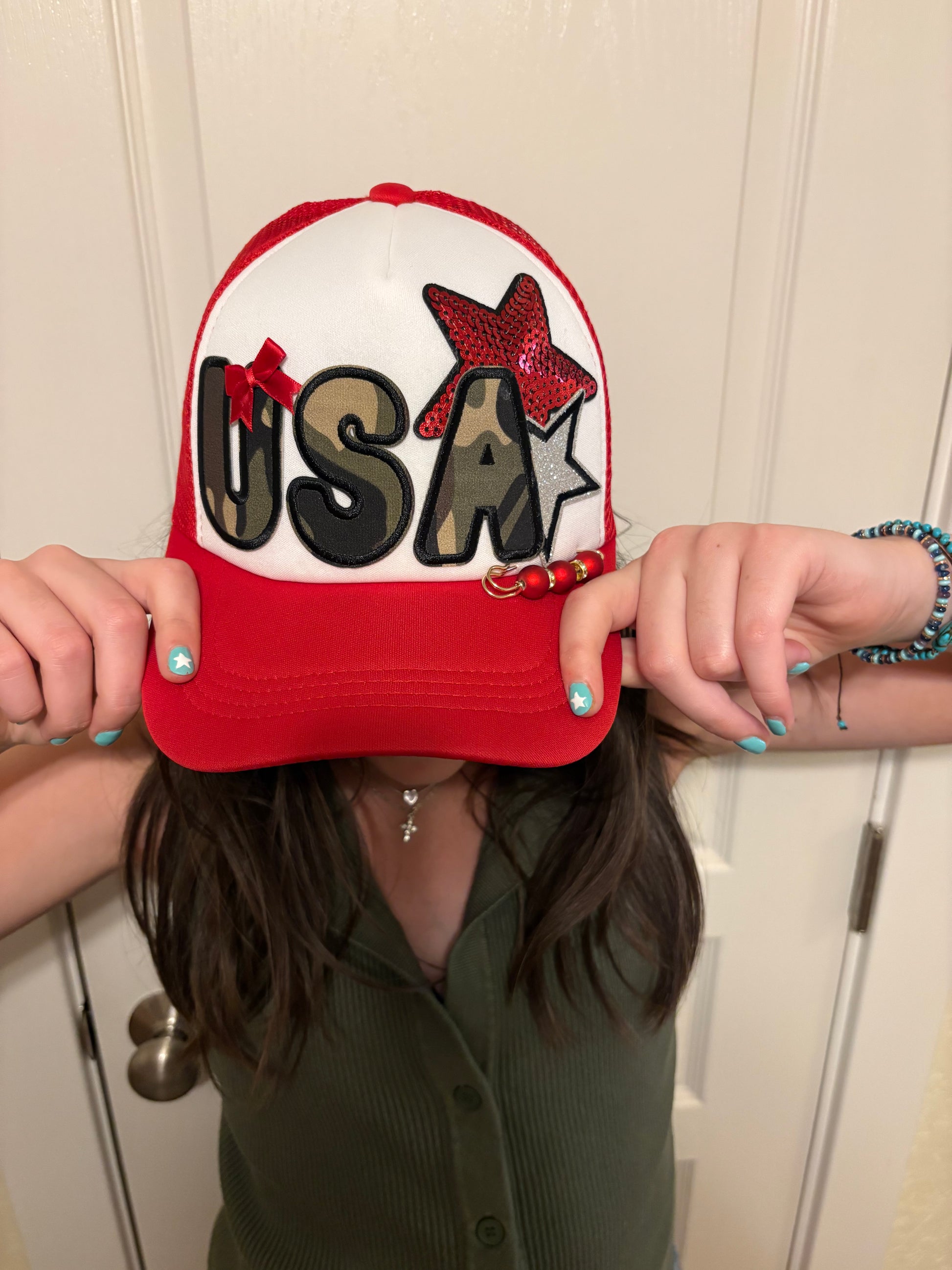 USA TRUCKER HAT